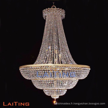 Lumière de garantie de 3 ans grand cristal chinois lustre LT-62016